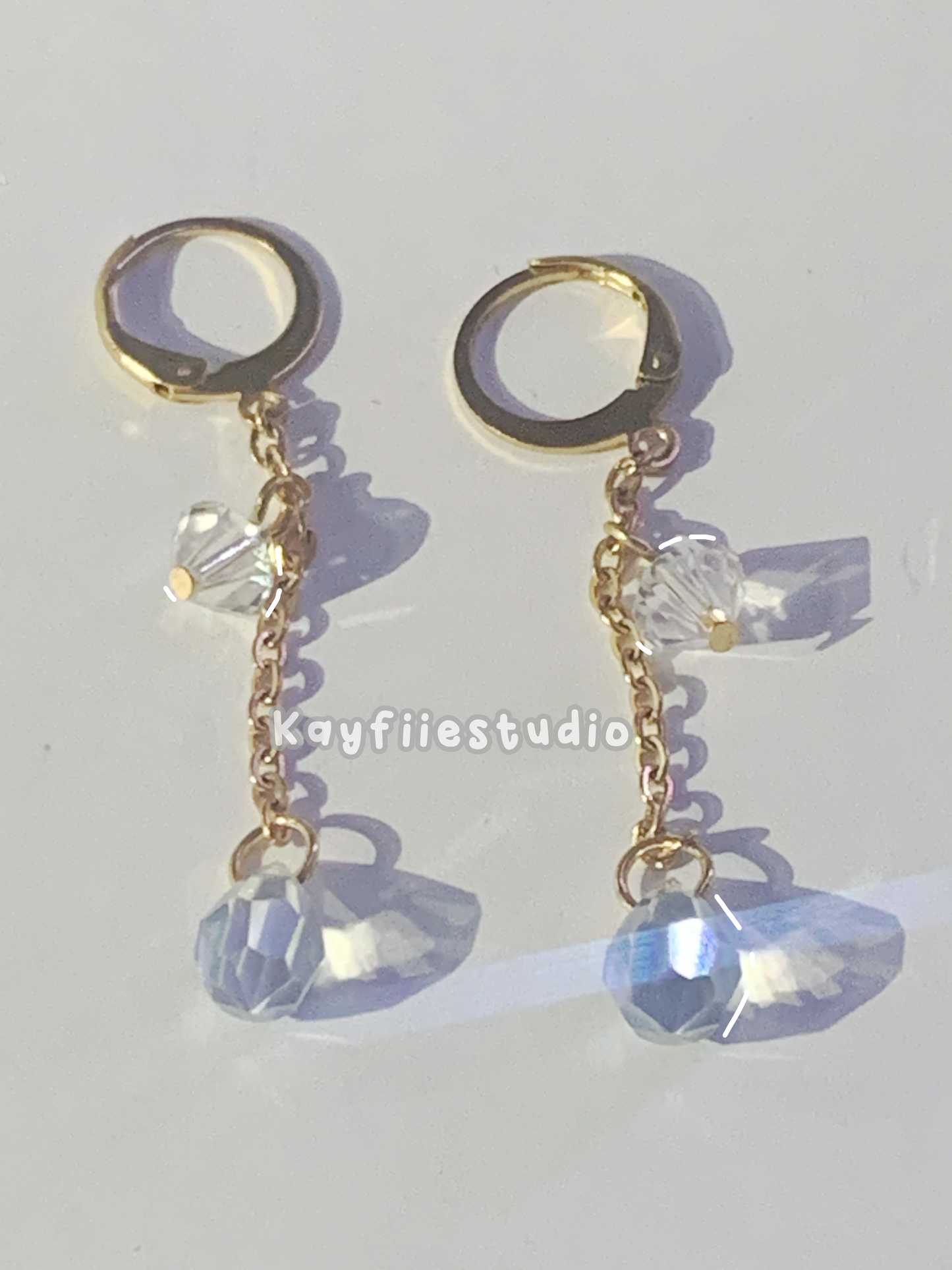 Rainie huggie earrings