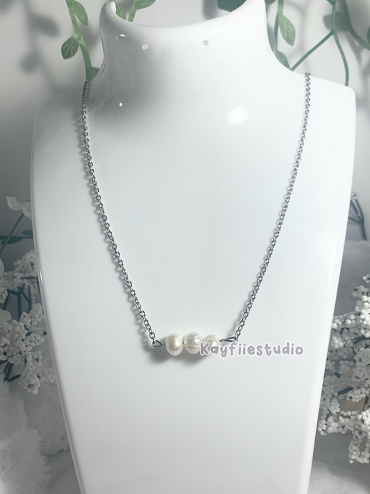 ₊ ⊹˚ Fresh Water Pearl Necklace|Bracelet|Earings⋆｡𖦹 °.🐚⋆❀˖°