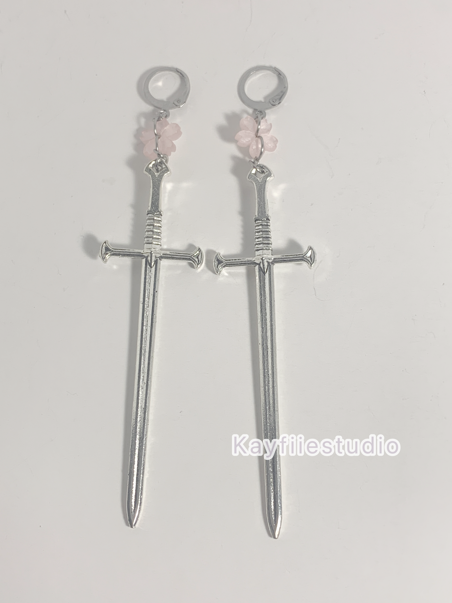 Sakura sword Earings 🌸