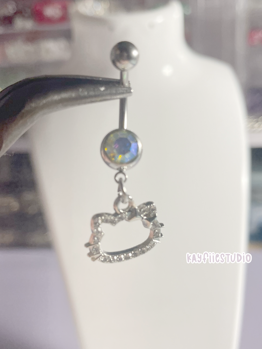 Hello Kitty🎀⋆｡ ‧˚🍓‧｡|Navel Jewelry