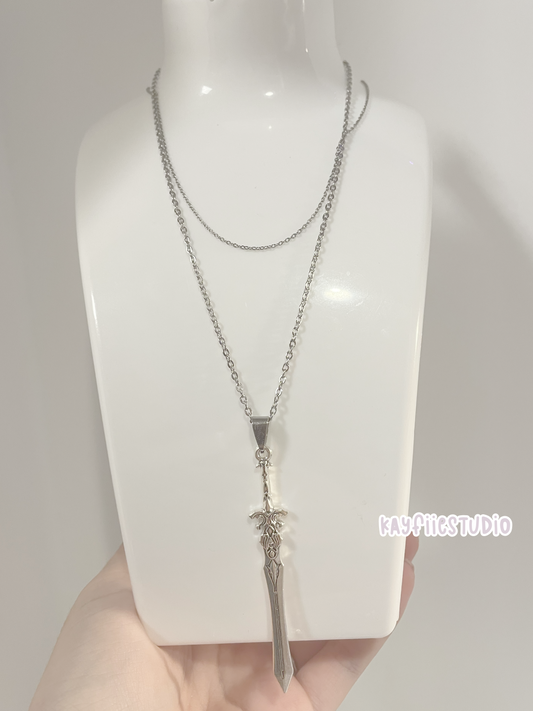 Sword Layered Necklace