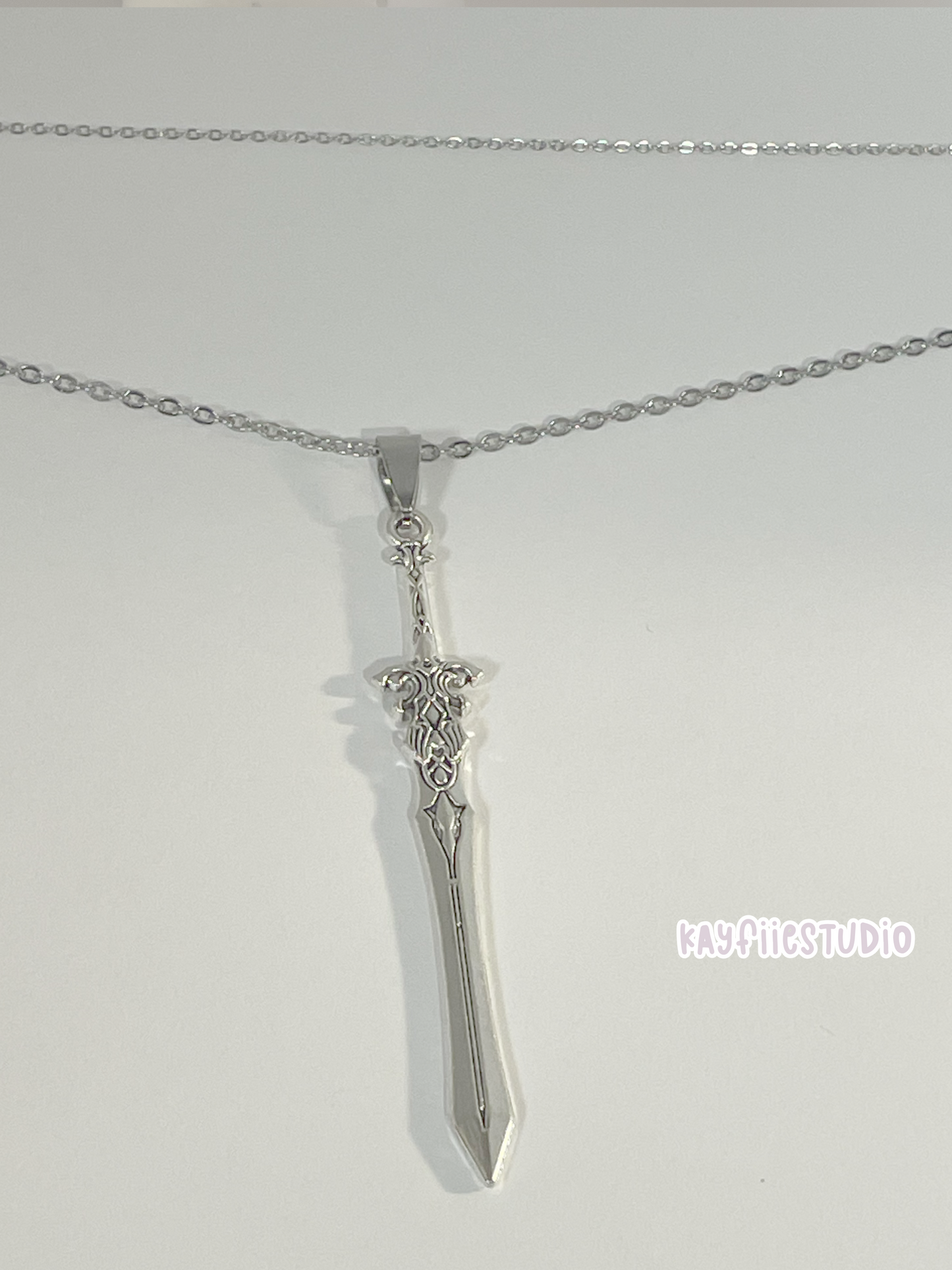 Sword Layered Necklace