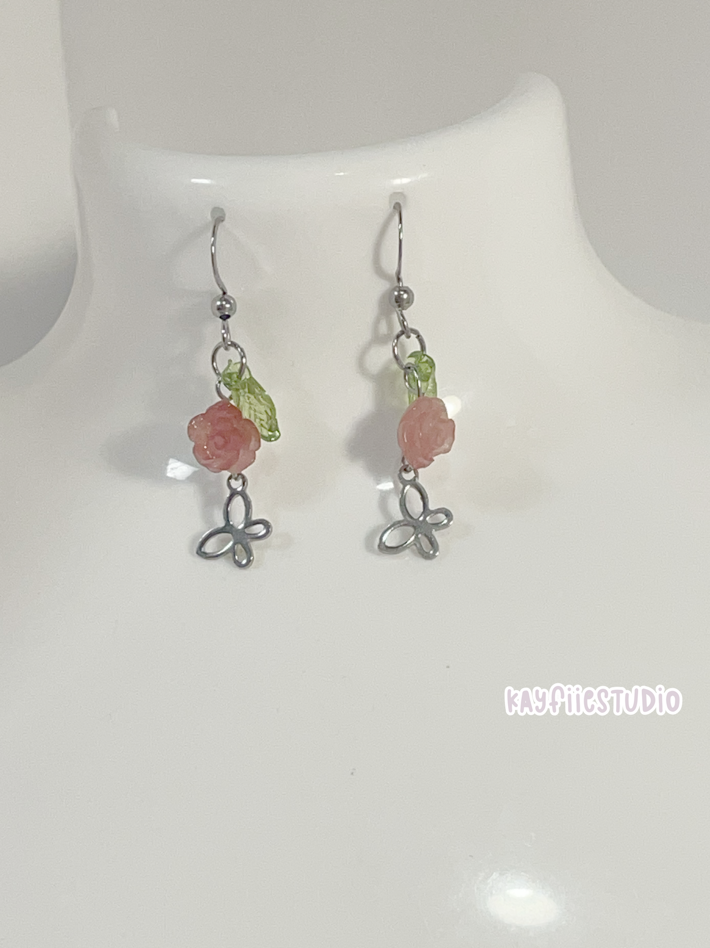 Rose Garden Earring 🌹