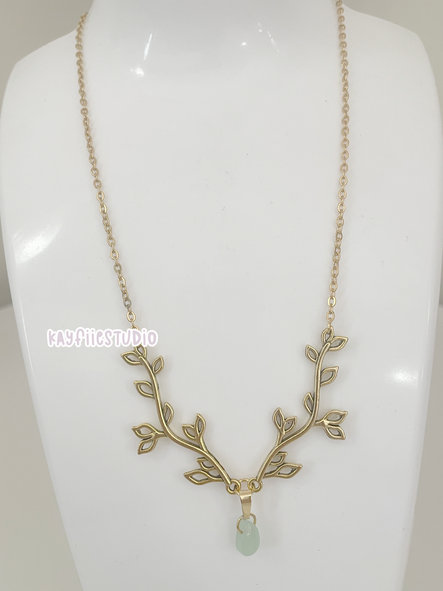 Golden Rainforest Necklace